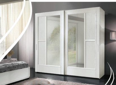 Luxus Schränke Kleider Kleiderschrank Schrank Schwebetüren Design Holz Modern